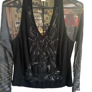 Beautiful Bianca nygard sheer top
